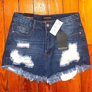 NWT Fashion Nova Denim Shorts
